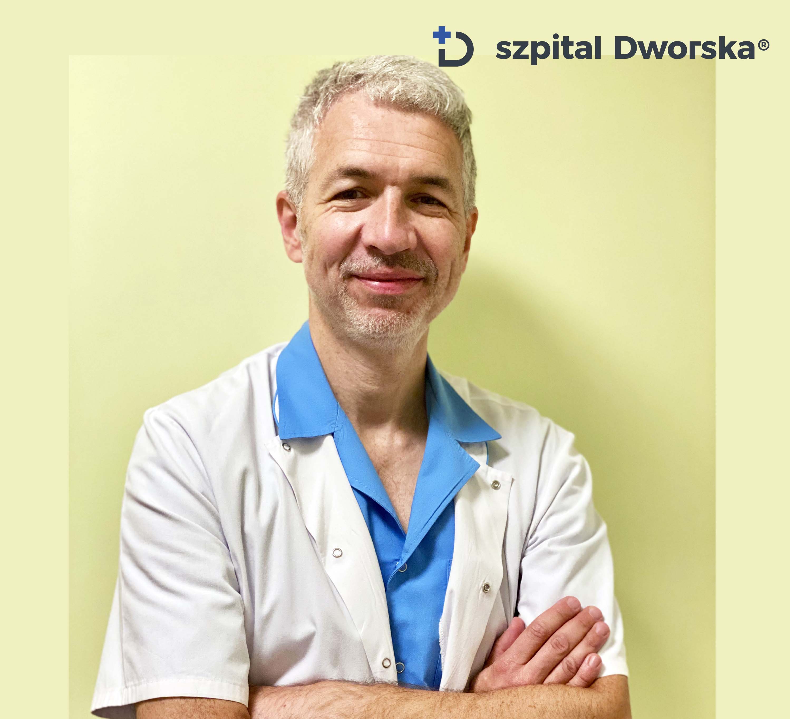 med. Łukasz Hauer - general surgeon, thoracic surgeon 