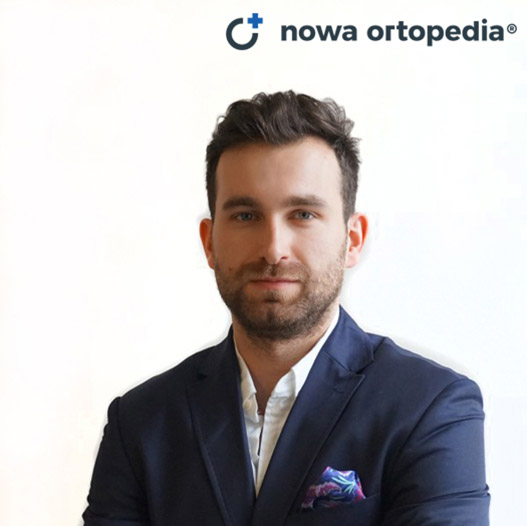 med. Hubert Laprus - orthopaedist, Cracow